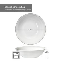 06-414042-Ritzenhoff-und-Breker-Venezia-Salatschale-23cmBemassung.jpg 2er Set VENEZIA Servierschale 23 cm - 414042_Bild_8