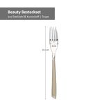 60er Set BEAUTY Besteck Menügabel taupe - 805536 _Bild_4