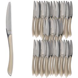 01-805529-Ritzenhoff-und-Breker-Beauty-Menuemesser-taupe-60er-Set.jpg 60er Set BEAUTY Besteck Menümesser taupe - 805529_Bild_2