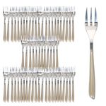 60er Set BEAUTY Besteck Kuchengabel taupe - 805567_Bild_2