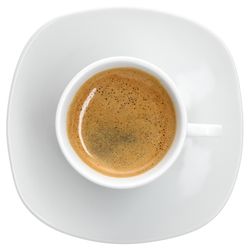 03-MamboCat-Lotta-Espressotasse-mit-Untertasse-Draufsicht-Deko.jpg 6er Set LOTTA Espressotasse 80ml mit Untertasse weiß Porzellan _Bild_3