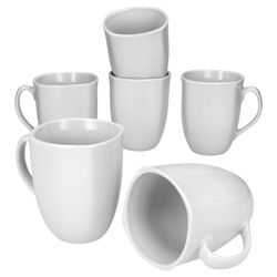 02-MamboCat-Lotta-Kaffeebecher-6er-Set.jpg 6er Set LOTTA Kaffeebecher weiß Porzellan 300ml_Bild_2
