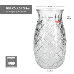 06-992427-Royal-Leerdam-Pina-Colada-Bemassung.jpg 4er Set PINA ANANAS Gläser - 992427_Bild_6