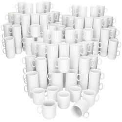 02-MamboCat-Event-Kaffeebecher-120er-Set.jpg 120er Set EVENT stapelbare Kaffeebecher weiß Porzellan 250 ml_Bild_2