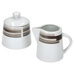 2tlg. Set Zuckerdose 28cl & Milchkännchen 23cl Nevada