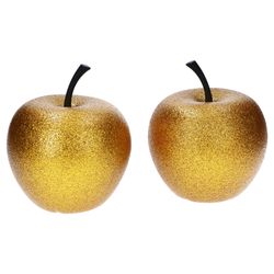 01-E2206-S1-GLG-Pottery-Pots-Apfel-XS-Gold-2er-Set.jpg 2er Set Pottery Pots Deko-Apfel XS Gold – E2206-S1-GLG_Bild_1