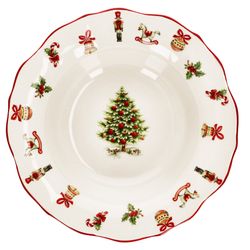 01-965-23-MamboCat-Maestro-Natale-Suppenteller-2024-Einzeln-Draufsicht.jpg Maestro Natale Weihnachten Suppenteller aus Keramik - 965/23_Bild_1