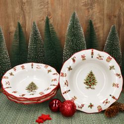 03-965-23-MamboCat-Maestro-Natale-Suppenteller-2024-Ambientebild.jpg Maestro Natale Weihnachten Suppenteller aus Keramik - 965/23_Bild_3