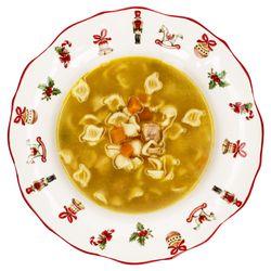 04-965-23-MamboCat-Maestro-Natale-Suppenteller-2024-Einzeln-Draufsicht-Deko.jpg Maestro Natale Weihnachten Suppenteller aus Keramik - 965/23_Bild_4