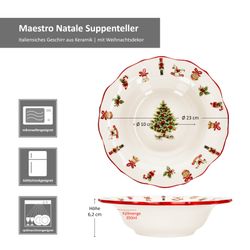 05-965-23-MamboCat-Maestro-Natale-Suppenteller-2024-Bemassung.jpg Maestro Natale Weihnachten Suppenteller aus Keramik - 965/23_Bild_5
