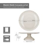 Gloria Weiß Tortenplatte mit Fuß Ø30cm aus Keramik – 965/30_Bild_5
