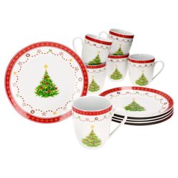01-MamboCat-Weihnachtstraum-Fruehstuecksset-12tlg-.jpg 12tlg Frühstücksset Weihnachtstraum Porzellan für 6 Personen_Bild_1