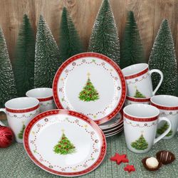 02-MamboCat-Weihnachtstraum-Dessertteller-6er-Set-Deko-2024.jpg 12tlg Frühstücksset Weihnachtstraum Porzellan für 6 Personen_Bild_6