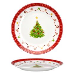 04-MamboCat-Weihnachtstraum-Dessertteller.jpg 12tlg Frühstücksset Weihnachtstraum Porzellan für 6 Personen_Bild_3