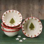 4er Set Maestro Natale Weihnachten Müslischale aus Keramik - 965/17_Bild_4