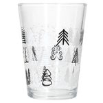 6er Set TREE GREY WINTER Weihnachtsbaum Weihnachtsgläser mit schwarzen & weißen Tannenbäumen – 817348_Bild_3