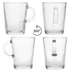 05-677348-Ritzenhoff-und-Breker-Coredo-Glaeser-mit-Henkel-360-Grad-Ansicht.jpg 12er Set COREDO klare Trinkgläser mit Henkel – 677348_Bild_3