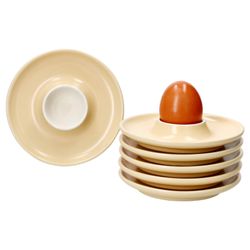 01-406924-Ritzenhoff-und-Breker-Jasper-Eierbecher-6er-Set-Deko.jpg 6er Set Jasper Vanille Eierbecher mit Ablage aus Steingut - 406924_Bild_1