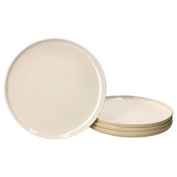 02-403589-Ritzenhoff-und-Breker-Jasper-Speiseteller-25-4cm-4er-Set.jpg 4er Set Jasper Vanille Speiseteller aus Steingut - 403589 _Bild_2