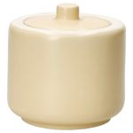 Jasper Vanille Zuckerdose mit Deckel aus Steingut - 406931_Bild_1
