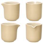 2tlg Set Jasper Vanille Milchkännchen & Zuckerdose aus Steingut - 1x 406931 & 1x 406993_Bild_4