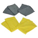 16tlg Set Supor Microfasertuch 35x35 cm gelb & grau - 11643_Bild_3