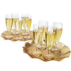 02-Mambcat-Royal-Sektglaeser-9er-Sekt-gold-Teller.jpg 24er Set ROYAL Sektgläser_Bild_3