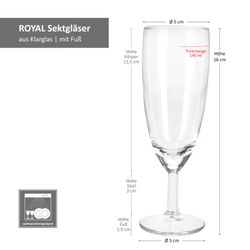 05-MamboCat-Royal-Sektglaeser-Bemassung.jpg 120er Set ROYAL Sektgläser_Bild_6