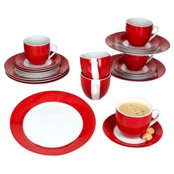 01-MamboCat-Variant-18tlg-Kaffeeservice-Rot-Deko.jpg 18tlg Kaffeeservice VARIANT ROT für 6 Personen aus Porzellan_Bild_1
