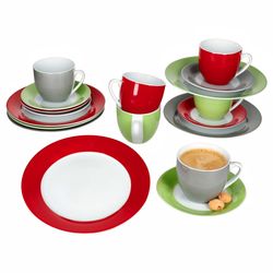 01-MamboCat-Variant-18tlg-Kaffeeservice-Trio-Deko.jpg Grau & Grün_Bild_1