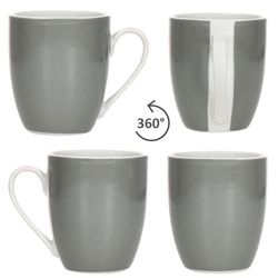 05-MamboCat-Variant-Kaffeebecher-Grau-360-Grad-Ansicht.jpg 18tlg Frühstücksset VARIANT GRAU für 6 Personen aus Porzellan_Bild_5