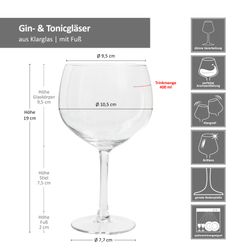 06-021028-Royal-Leerdam-Time2Party-Ginglaeser-65cl-Bemassung.jpg 4er Set GIN Tonic Gläser - 021028_Bild_5