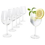 6er Set VINISSI Wasser- & Weingläser 43cl - 031676_Bild_1