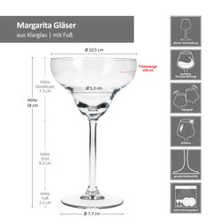 06-016109-Royal-Leerdam-Margarita-Glaeser-30cl-Bemassung.jpg 6er Set MARGARITA Gläser 30cl - 016109_Bild_6
