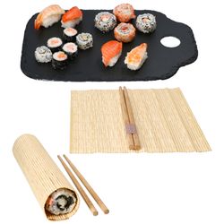 01-315301-53319-Arte-Regal-Ritzenhoff-Bento-Scivaro-Sushi-Set-Deko.jpg BENTO Sushi Schieferplatten Set für 2 Personen - 1x 315301 & 1x 53319_Bild_1