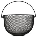 Justinus LifeStyle Obstkorb Ø 30cm schwarz mit Henkel - 457-120_Bild_3