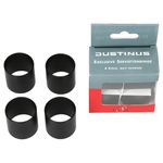 Justinus LifeStyle 4er Set Serviettenringe aus Edelstahl schwarz - 474-120_Bild_1