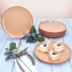 03-41450-Ritzenhoff-und-Breker-Jasper-Puder-Kuchenteller-19-3cm-Ambientebild-6er-Set.jpg 6er Set Jasper Puder Kuchenteller aus Steingut - 414509_Bild_3