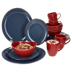 01-582711-Maeser-NATURAL-Kombiservice-16tlg-blau-rot-Deko.jpg 16tlg Kombiservice NATURAL blau & rot für 4 Personen aus Steingut - 582711_Bild_1