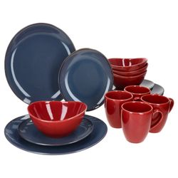 02-582711-Maeser-NATURAL-Kombiservice-16tlg-blau-rot.jpg 16tlg Kombiservice NATURAL blau & rot für 4 Personen aus Steingut - 582711_Bild_2