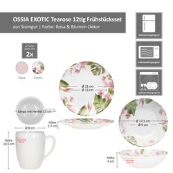 06-582750-Maeser-OSSIA-Tearosa-Exotic-Rosa-Fruehstuecksset-12tlg-Bemassung.jpg 12tlg Frühstücksset OSSIA Exotic Tearose ROSA für 4 Personen aus Steingut - 582750_Bild_7