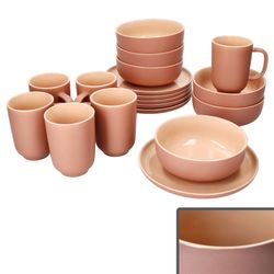 02-414509-414448-414530-Ritzenhoff-und-Breker-Jasper-Puder-18tlg-Fruehstuecksservice.jpg 18tlg Frühstücksset Jasper Puder für 6 Personen aus Steingut - 6x 414448 6x 414509 + 6x 414530 _Bild_2