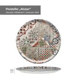 06-Z62-Saturnia-Pizzateller-Alcazar-33cm-Bemassung.jpg 2er Set Pizzateller ALCAZAR 33cm - Z62_Bild_6