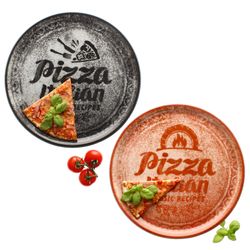 01-ZREC02-ZREC04-Saturnia-Pizzateller-rot-schwarz-31cm-2er-Set-Deko.jpg 2er Set Pizzateller ROT & SCHWARZ 31cm - 1x ZREC02 & 1x ZREC04_Bild_1