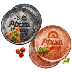 01-ZREC02-ZREC04-Saturnia-Pizzateller-rot-schwarz-31cm-4er-Set-Deko.jpg 4er Set Pizzateller ROT & SCHWARZ 31cm - 2x ZREC02 & 2x ZREC04_Bild_1