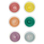 6er Set Eierbecher PASTELLO bunt für 6 Personen aus Steingut - 24326244_Bild_4