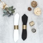 Justinus LifeStyle 4er Set Serviettenringe aus Edelstahl gold – 475-120_Bild_5