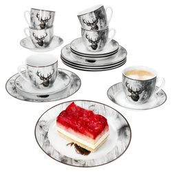 01-162744-MamboCat-Alois-Hirsch-18tlg-Kaffeeservice-Deko.jpg 18tlg. Kaffeeservice ALOIS Porzellan für 6 Personen_Bild_1