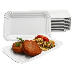 01-24302119-HIT-PUR-Pappteller-aus-Porzellan-Cake-Schale-25x16-3x2-5cm-12er-Set-Deko-METRO.jpg 12er Set PUR Pappteller groß rechteckig aus Porzellan weiß - 24302119_Bild_1