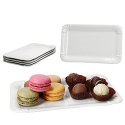 01-24302118-HIT-PUR-Pappteller-aus-Porzellan-Cake-Schale-20x13x2cm-6er-Set-Deko.jpg 6er Set PUR Pappteller klein rechteckig aus Porzellan weiß - 24302118_Bild_1